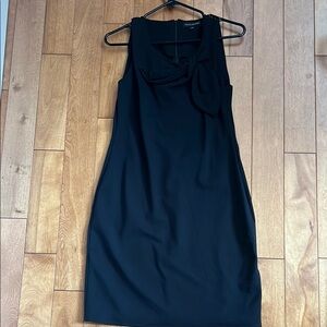 Banana Republic Black Sleeveless Sheath Dress